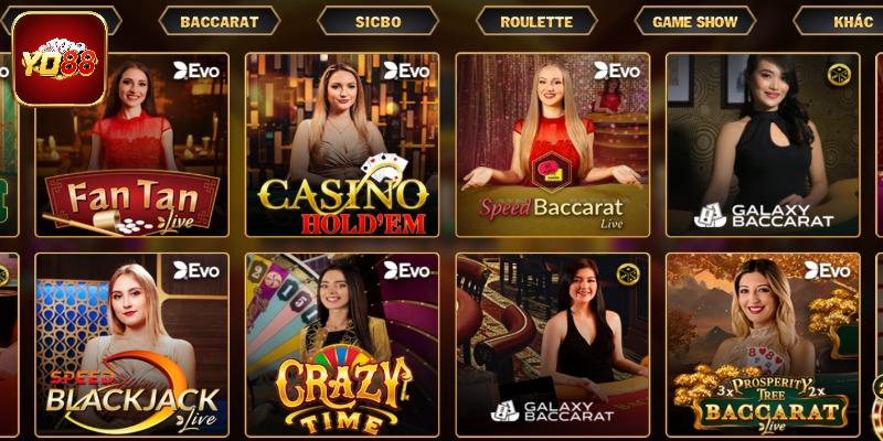 Các đối tác casino hàng đầu