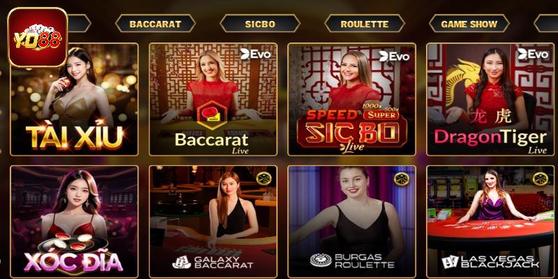 Điểm nổi bật của sảnh cược