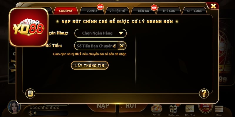 Hệ thống giao dịch siêu khủng tại Yo88